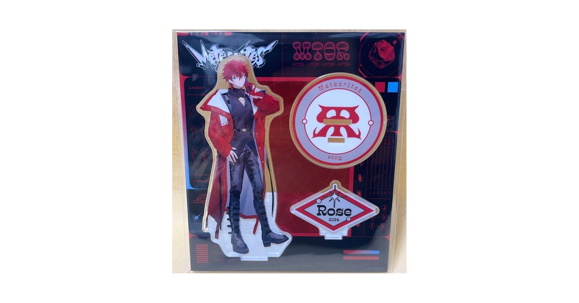 すとふぇす めておら ロゼ アクスタ アクキー めておら ロゼ アクスタ アクキー 4点セット すとふぇす 缶バッジ